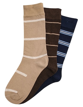Set de calceta comfort Weekend para hombre 3 pares