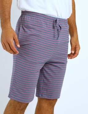 Short pijama Weekend estampado a rayas para hombre