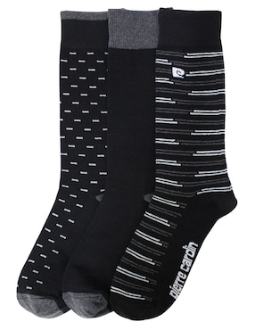 Set de calcetín comfort Pierre Cardin para hombre 3 pares