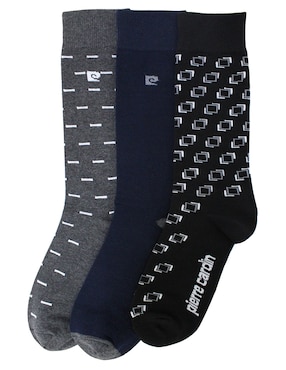 Set de calcetín comfort Pierre Cardin para hombre 3 pares