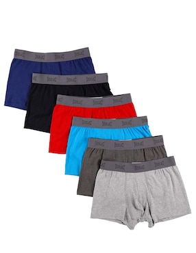 Set bóxer Everlast de algodón para hombre 6 piezas