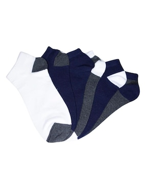 Set de tín Weekend de algodón para hombre 6 pares