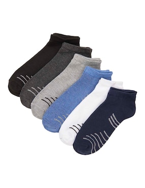 Set de calcetín antiderrapante Weekend para hombre 6 pares