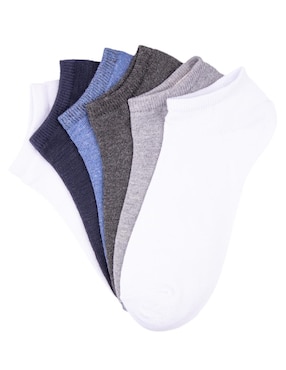 Set de tín Weekend para hombre 6 pares