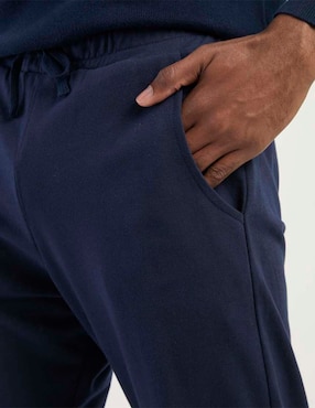 Pants regular Everlast con jareta para hombre