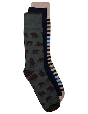 Set de calcetín Perry Ellis para hombre 3 pares