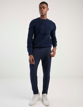 Pants regular Everlast con jareta para hombre