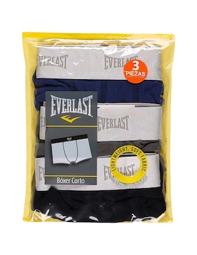 Set bóxer de algodón para hombre 3 piezas