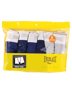 Bóxer Everlast de algodón para hombre 6 piezas