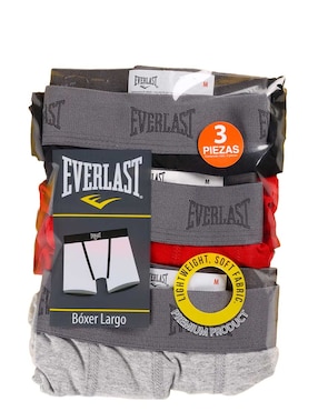 Set bóxer Everlast de algodón para hombre 3 piezas