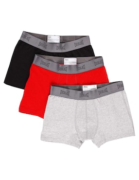 Set de bóxer Everlast de algodón para hombre 3 piezas
