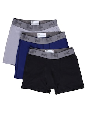Bóxer Everlast de algodón para hombre 3 piezas