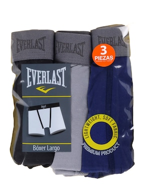 Bóxer Everlast de algodón para hombre 3 piezas