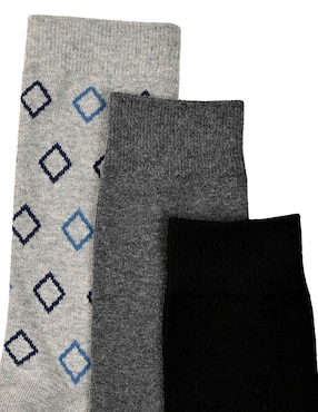 Set de calcetín Contempo para hombre 3 pares