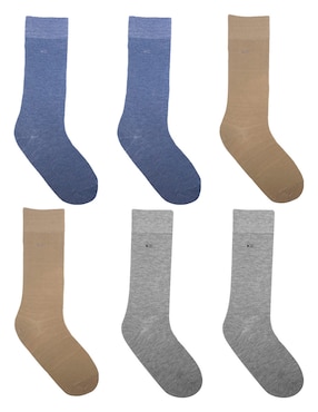 Set de calcetín comfort Kenneth Cole Reaction de algodón para hombre 3 pares