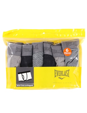 Set bóxer Everlast de algodón para hombre 6 piezas
