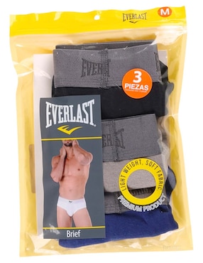 Set trusa Everlast de algodón para hombre 3 piezas