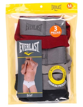 Set trusa Everlast de algodón para hombre 3 piezas