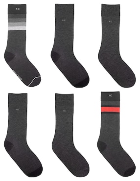 Set de calcetín comfort Kenneth Cole de algodón para hombre 4 pares