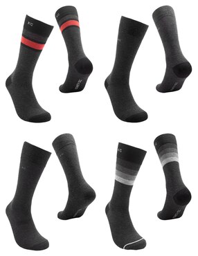 Set de calcetín comfort Kenneth Cole de algodón para hombre 4 pares