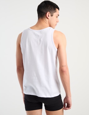 Camiseta Silver Plate cuello redondo para hombre.