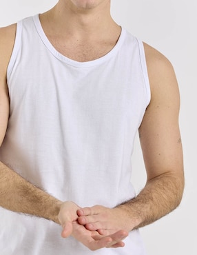 Camiseta Silver Plate cuello redondo para hombre