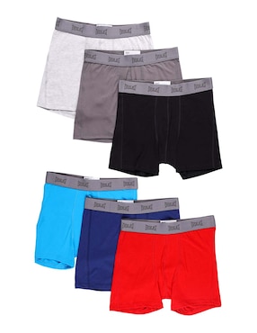 Set bóxer Everlast de algodón para hombre 6 piezas