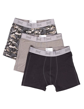 Set bóxer Everlast de algodón para hombre 3 piezas