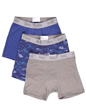 Set bóxer Everlast de algodón para hombre 3 piezas