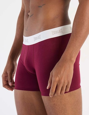 Set bóxer Everlast de algodón para hombre 4 piezas