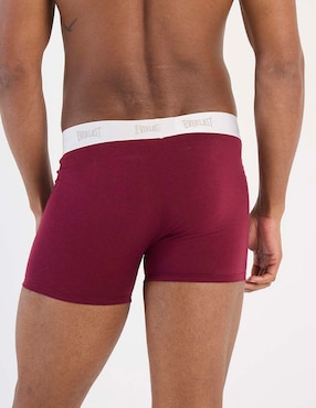 Set bóxer Everlast de algodón para hombre 4 piezas