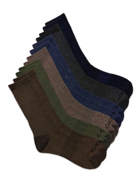 Set de calcetín comfort Clarks de algodón para hombre 6 pares