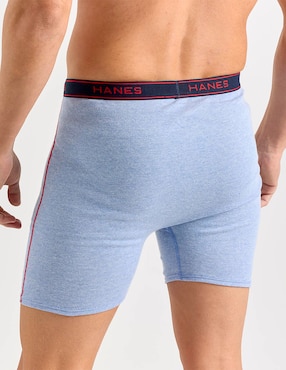 Set bóxer Hanes de algodón para hombre 2 piezas