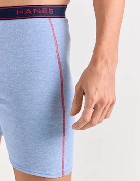 Set bóxer Hanes de algodón para hombre 2 piezas