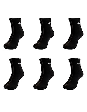 Set de calceta comfort Everlast para hombre 6 pares