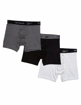 Set bóxer brief Reebok para hombre 3 piezas