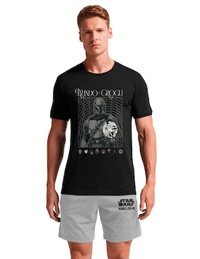Conjunto pijama Disney Star Wars The Mandalorian para hombre