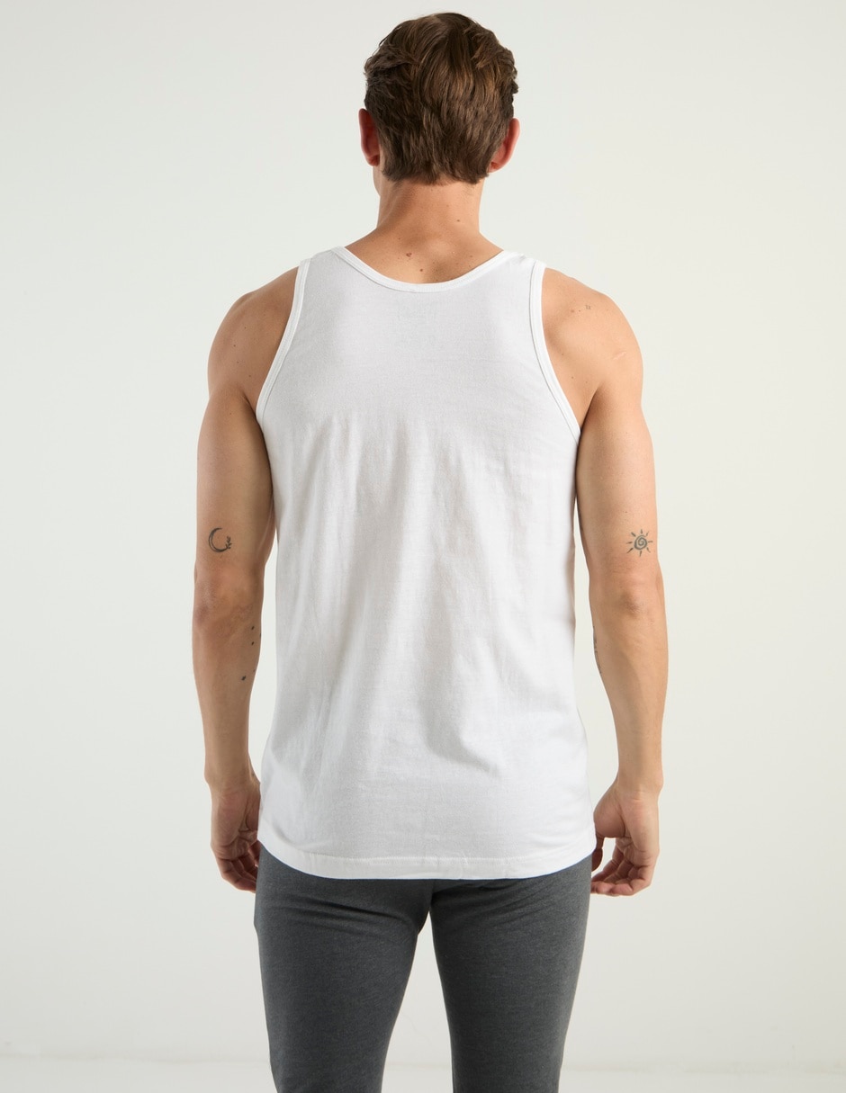 Camisa cuello redondo para hombre 2