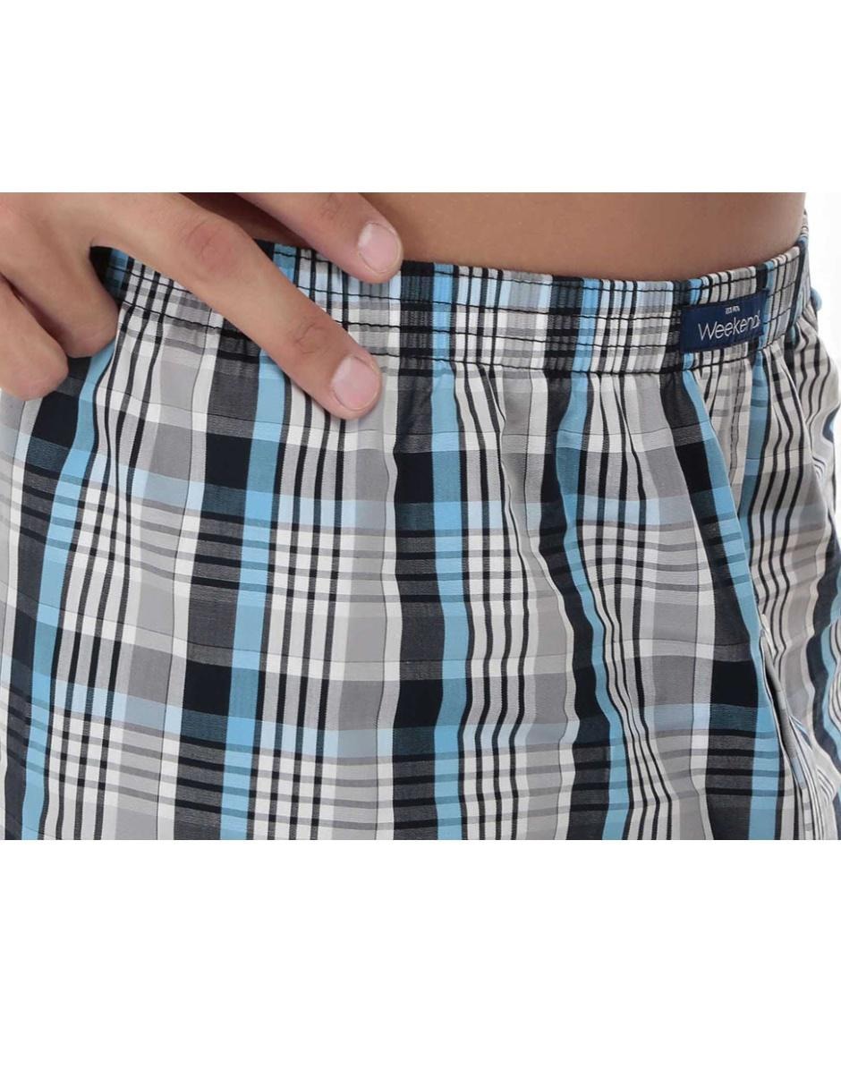 Set bóxer de algodón para hombre 3 piezas 9