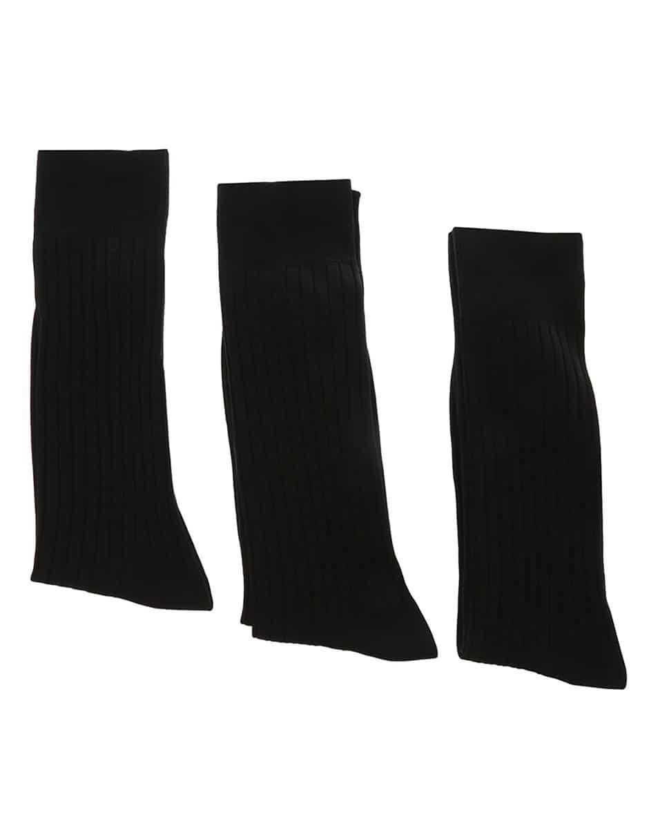 Set de calcetín de algodón para hombre 3 pares
