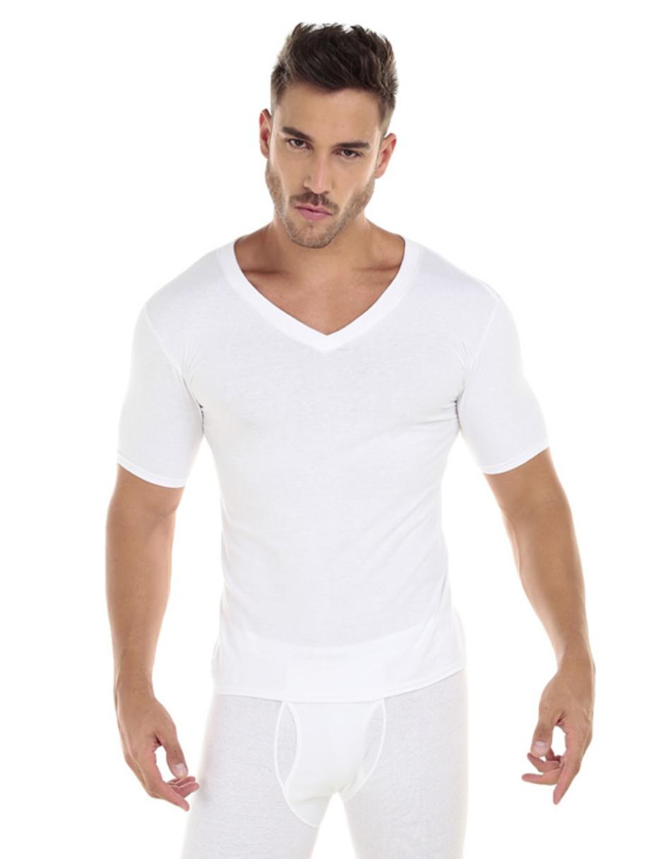 Set playera cuello v para hombre Set playera cuello v para hombre