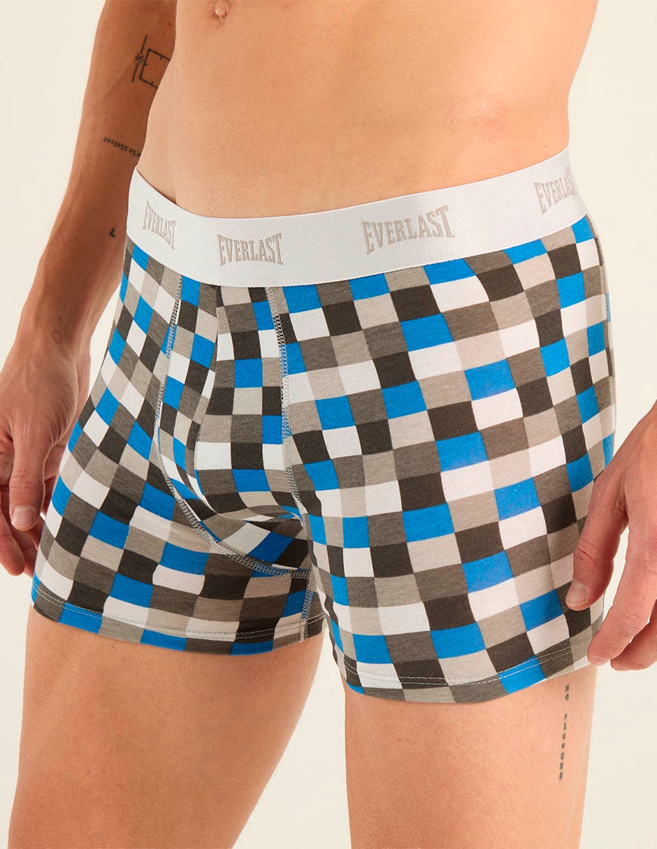 Set bóxer de algodón para hombre 3 piezas 6