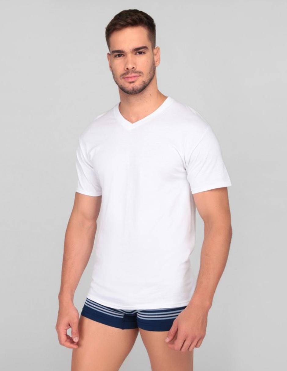 Set playera cuello v para hombre