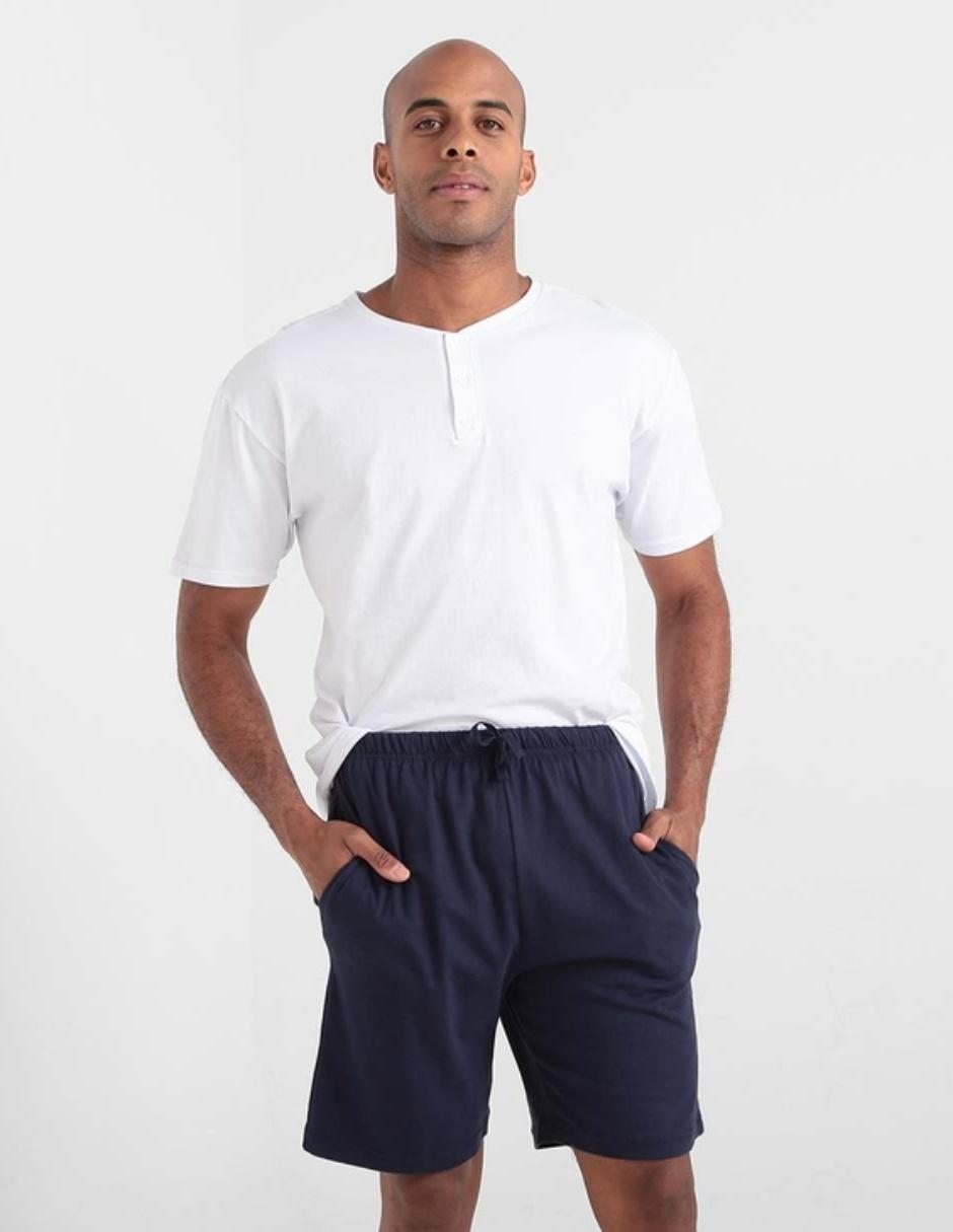 Short pijama de algodón para hombre Short pijama de algodón para hombre