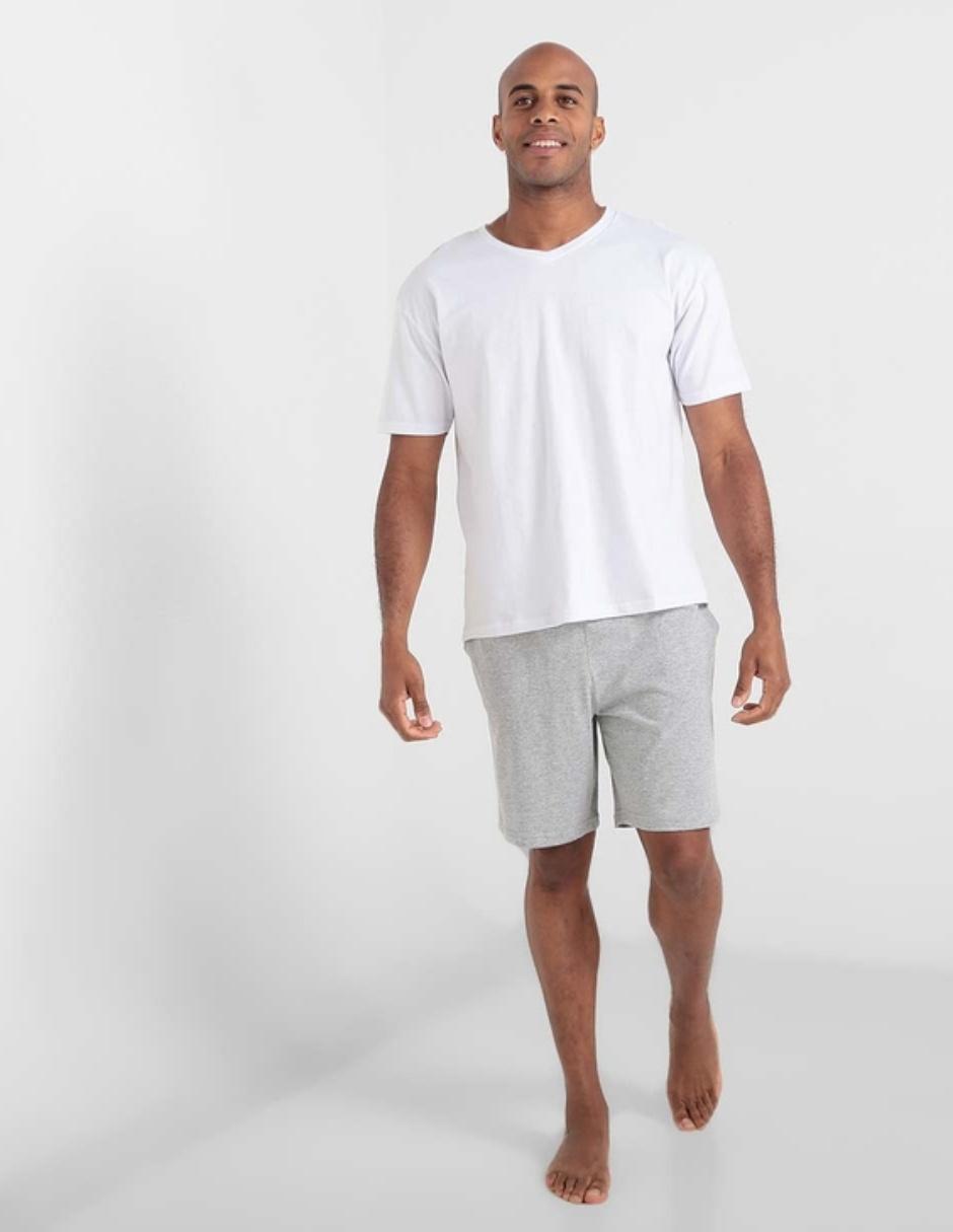 Short pijama de algodón para hombre 6