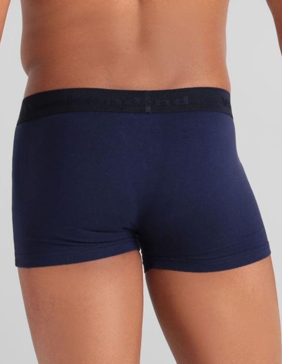 BOXER BIKER CORTO WEE, CH, AZUL MARINO