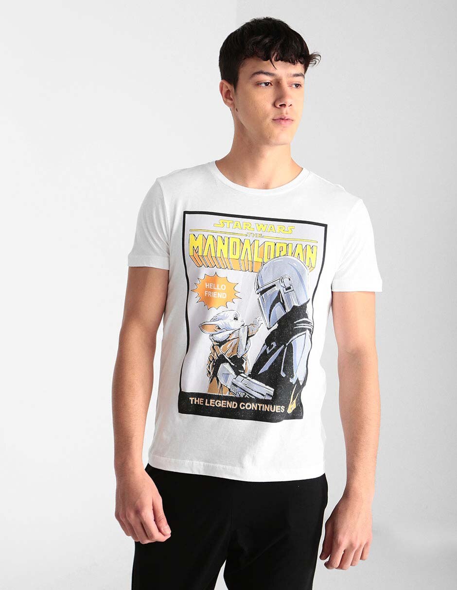Playera pijama Star Wars estampada para hombre en SB