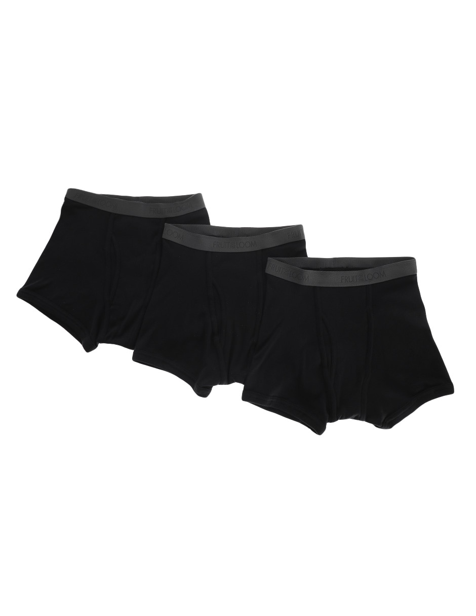 Set bóxer trunk de algodón para hombre 3 piezas 5