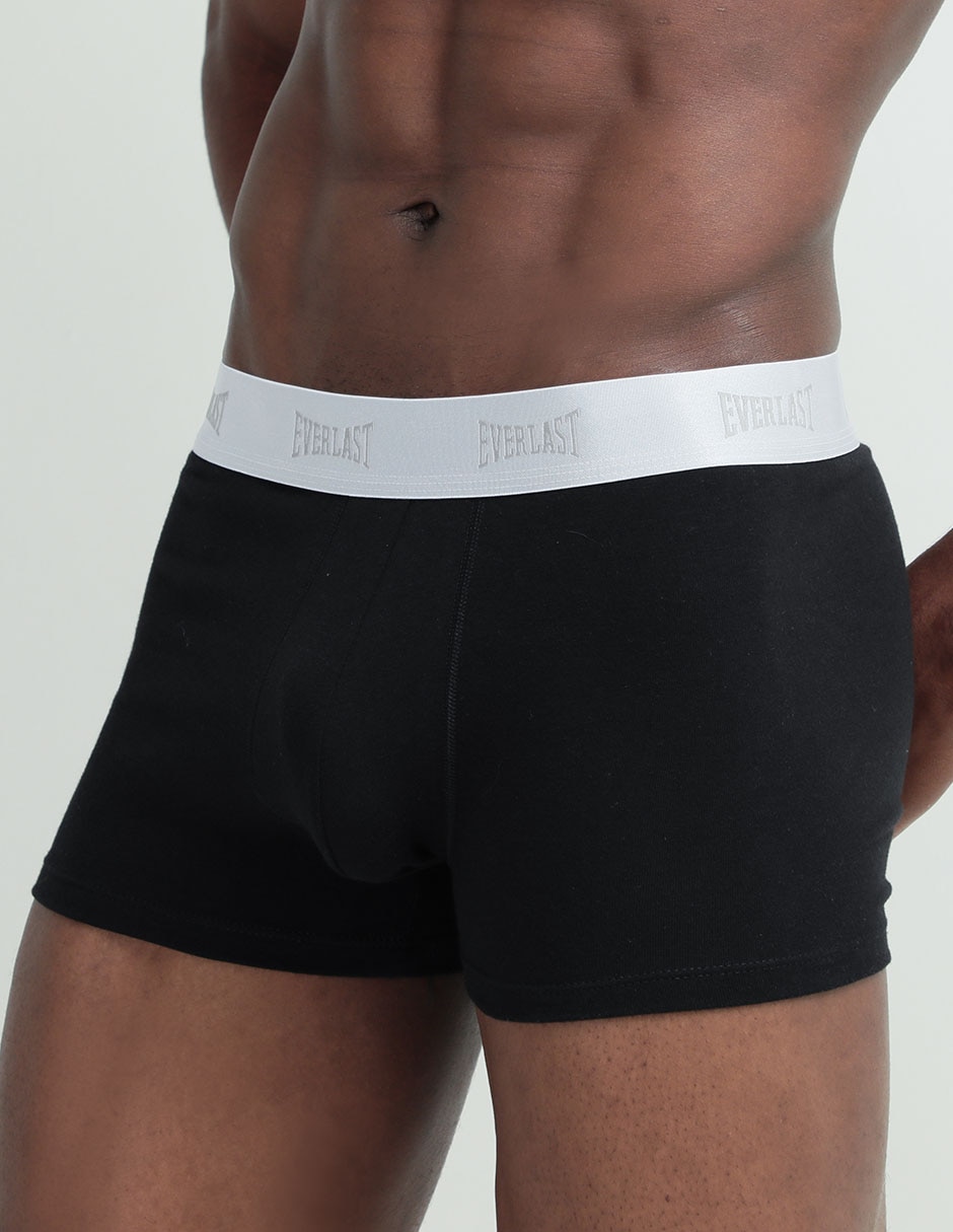 Set bóxer trunk de algodón para hombre 4 piezas 6