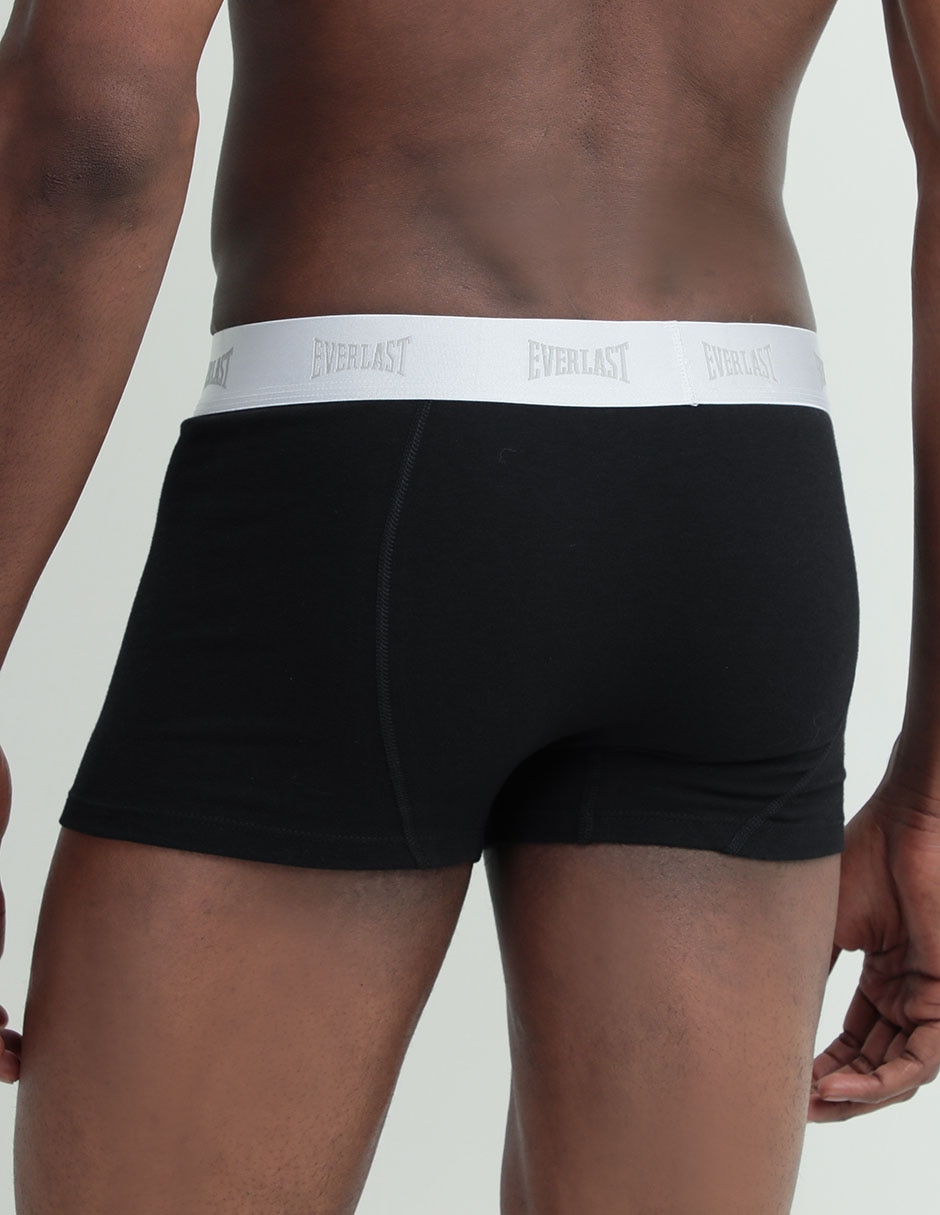 Set bóxer trunk de algodón para hombre 4 piezas 7